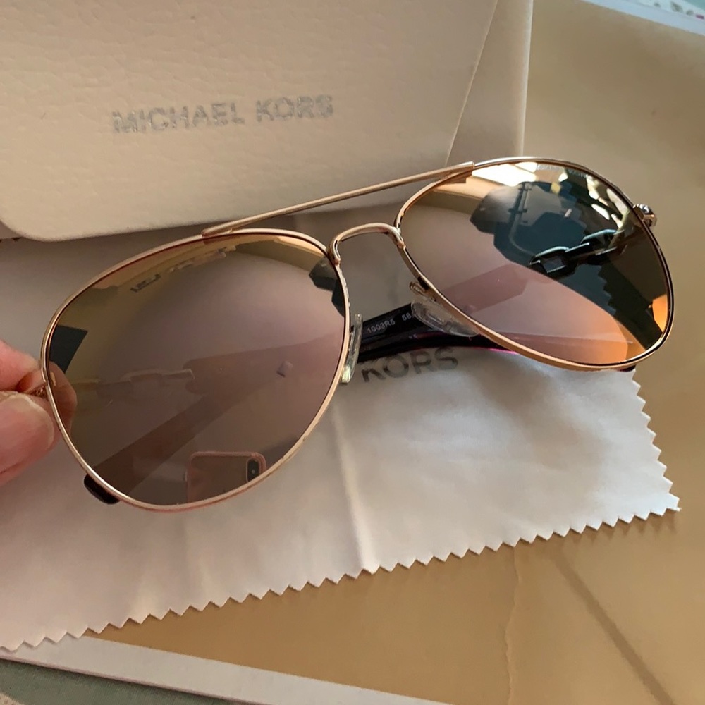 Michael Kors women’s aviator sunglasses